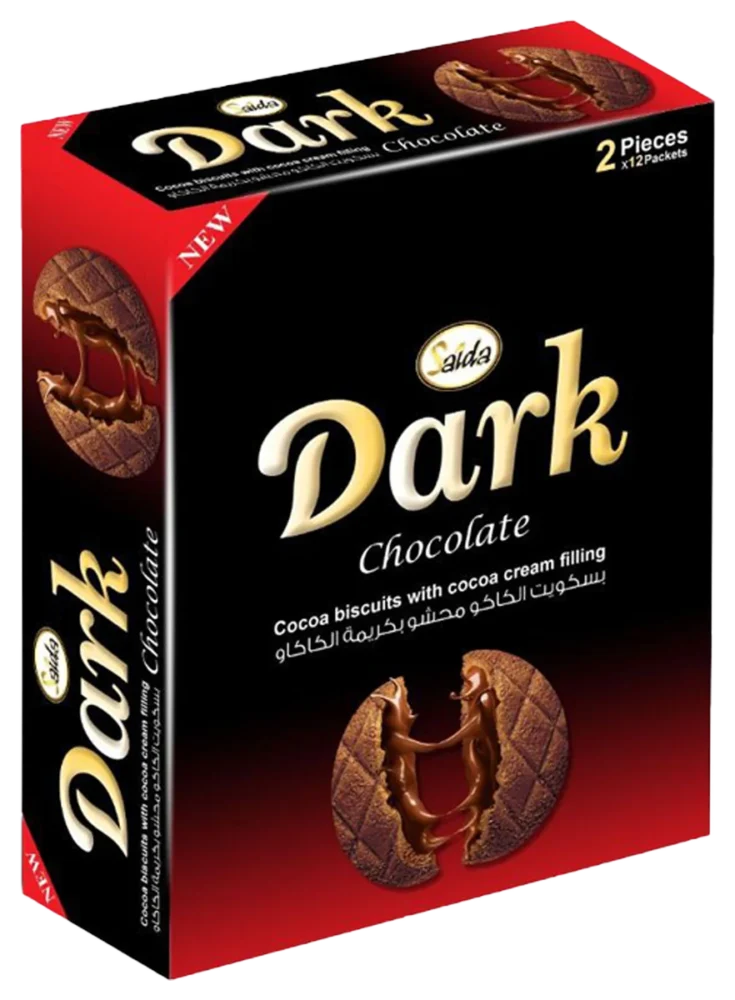 Dark Chocolate · 2 Pcs – Box