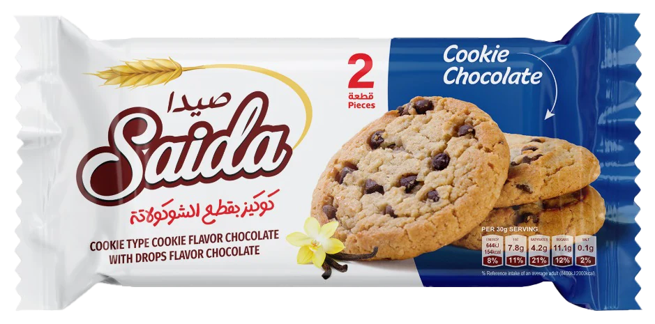 كوكيز صيدا فانيليا · قطعتين – الكيس