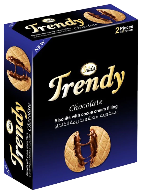 Trendy Schokolade · 2 Stück – Karton